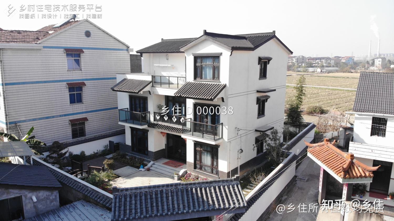 乡住:8款占地170平米的自建房设计图纸每一款都值得收藏(图1)